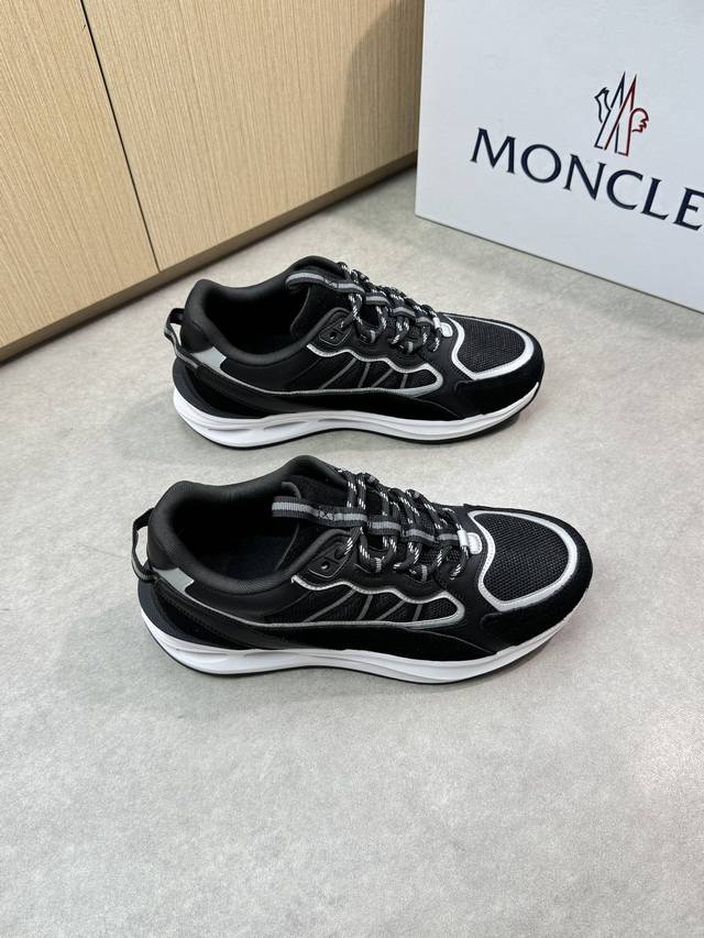 Moncler Alliance - Premium Quality Original Casual Sports Shoes - Upper: Napa Ca