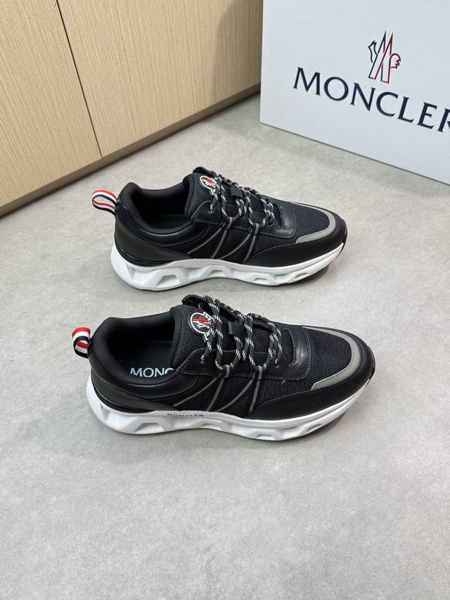 Moncler Mengke Lai - Premium Quality Original Casual Sports Shoes - Upper: Napa