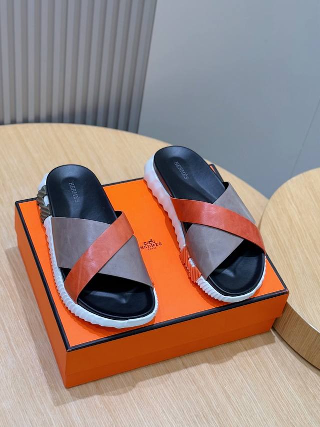 Actual Price Herme*H Infra Men's Sandals - Original Replica Purchased The Origin