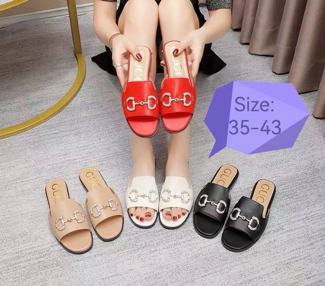 Gucci New Sandals With Perfect Details, Exuding Luxury Brand Elegance. High-Qual
