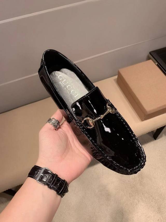 Gucci Original New Style, Upper Made From Imported Italian First-Layer Cowhide L