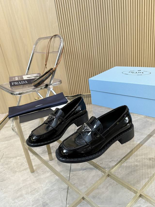 Prada Spring/Summer New Loafers Are Absolutely Stunning! Premium Split-Grain Lea