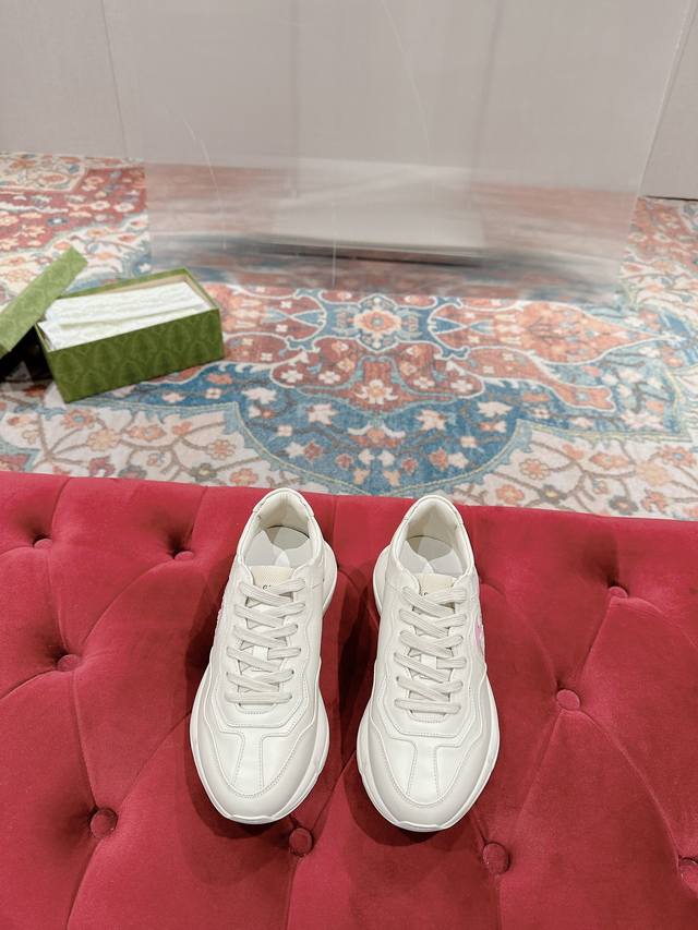 Italian Gucci Dad Shoes, Authentic Replica, Purchased From Taikoo Hui, With Cont