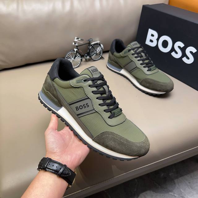 Factory Price Adjustment Men's Shoes Sports Original Order Boss 39-44