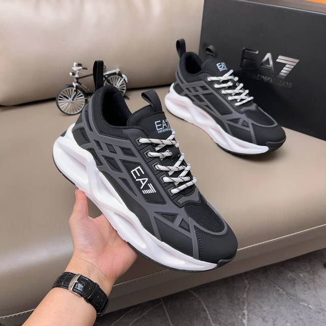 Factory Price Adjustment Men's Shoes Sports Original Order Armani 39-44