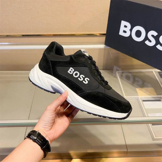Factory Price Men's Shoes Sports Original Order Premium, Boss Men's Casual Shoes