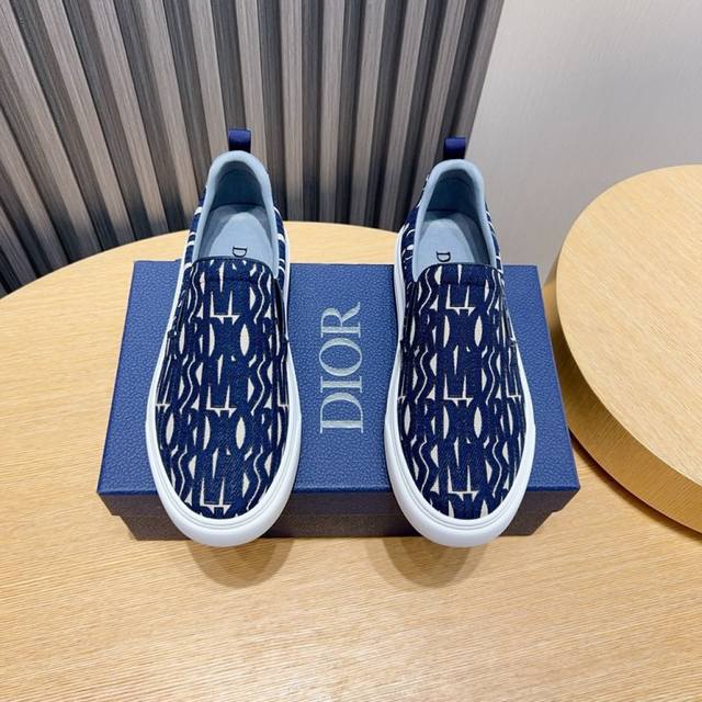Factory P Dior Dior Casual Slip-On Shoes, Released With The Official Store. Top-
