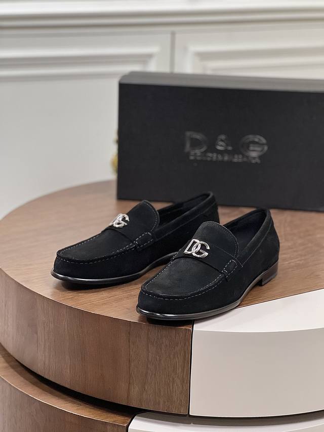 New Arrival Dolce&Gabb*_Dg High-End Men's Formal Leather Shoes. Italian Imported