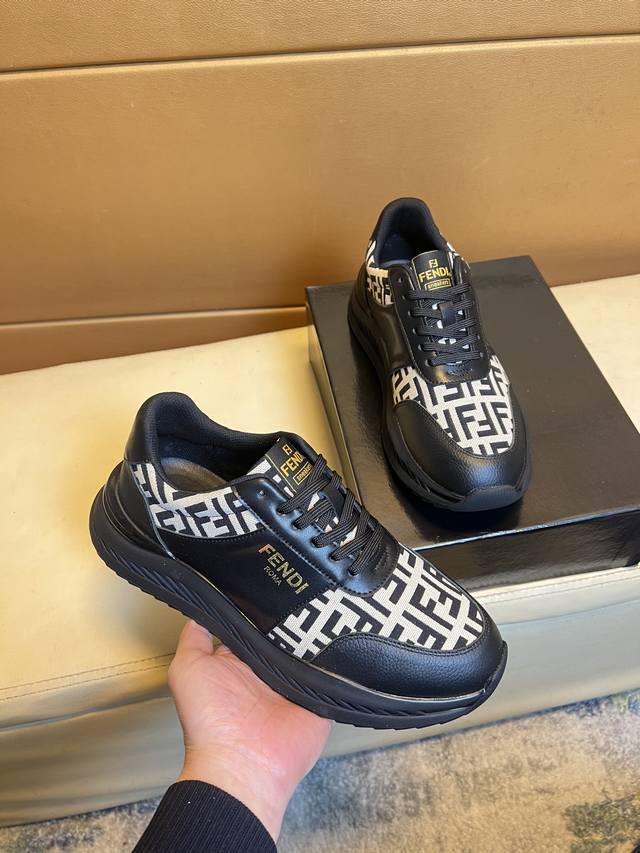 Fendi Top-Tier Men's Casual Shoes Available At The Same Time As The Official Sto