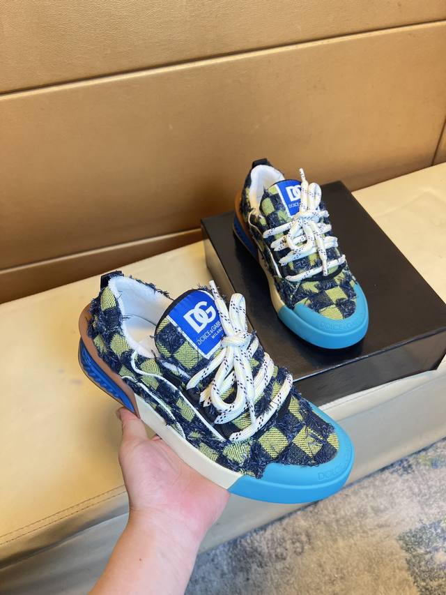 Exclusive Debut: Dolce & Gabbana Unique Modern-Style Sneakers. Specially Sourced