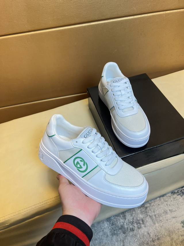 Gucci Original Quality.~ Unique Modern-Style Sneakers. Casual Shoes Essential Fo
