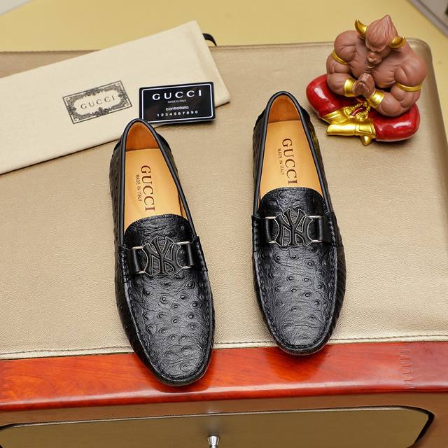 Factory P Price Gucci Hot-Selling Men's Casual Slip-On Shoes Official Website Or