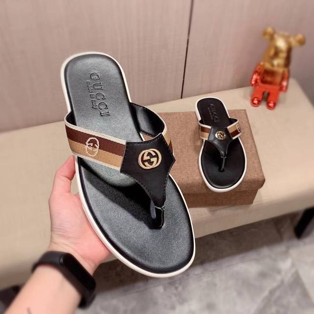 Slippers: New Arrival: Factory Price G Qi* Series Slippers - Top-Tier Men's Foot