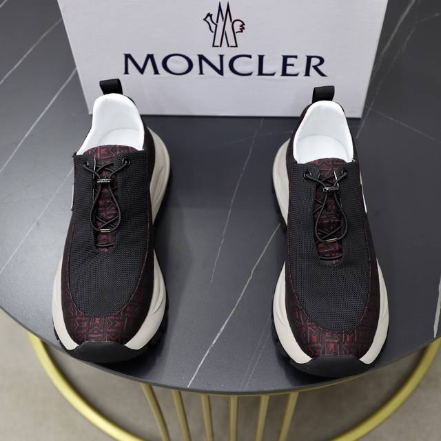 Factory Price Pp: Moncler - Upper: Brand Fabric And Leather Combination - Lining