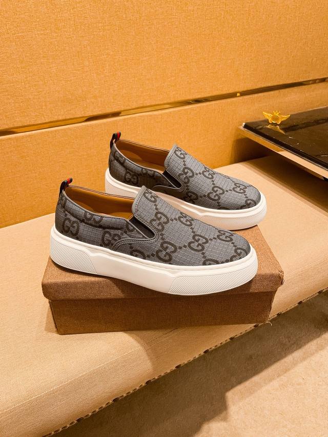 Factory P-Batch Gucci Men's Shoes, High-End Brand, Official Website 1:1 Latest M