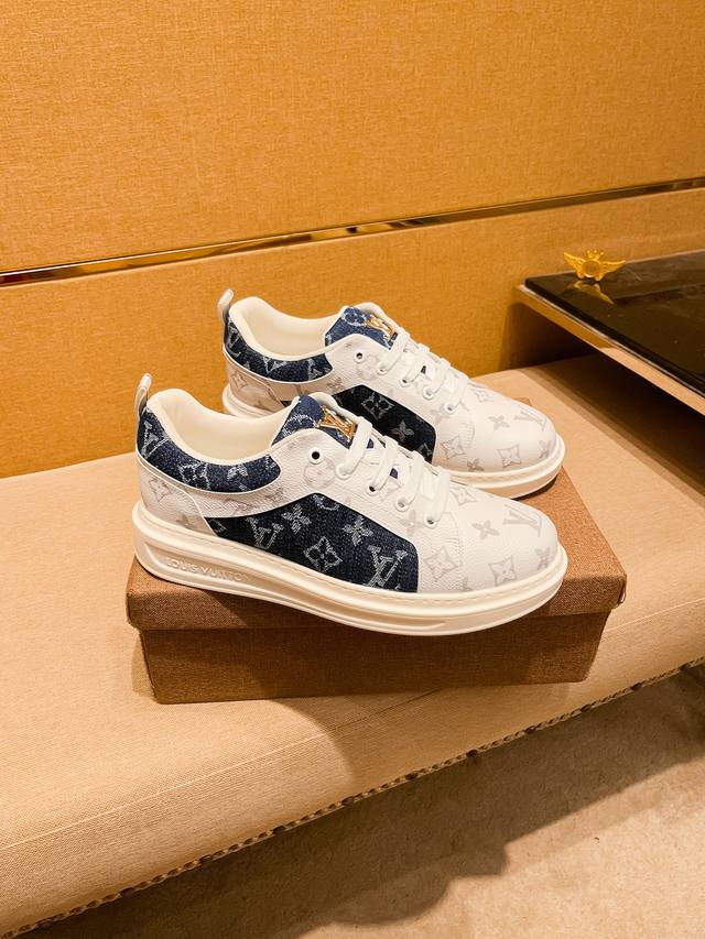 Factory P Batch Lv Louis Vuitton Men's Shoes High-End Brand Official Website 1:1