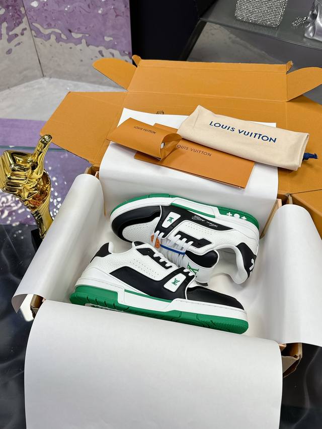 Loui* Vuitto* Top-Tier Version This Lv Trainer Sneaker Reimagines The Fashion Po