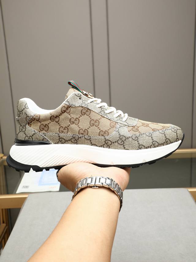 Gucci Features Imported Gucci-Exclusive Fabric Panels And A Mesh Lining. Custom-