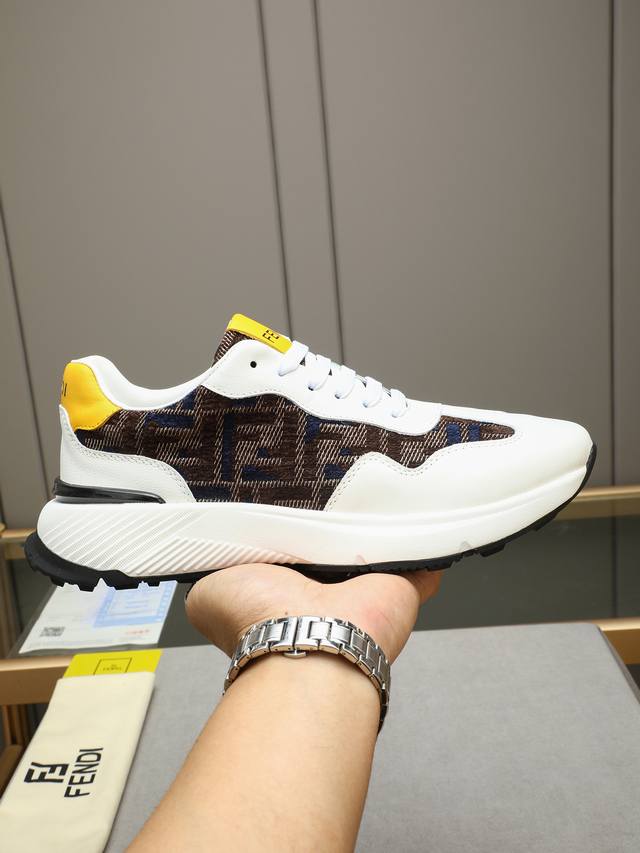 Fd Men's Casual Sneakers, Made With Imported Fd-Specific Fabric Combined With Ge