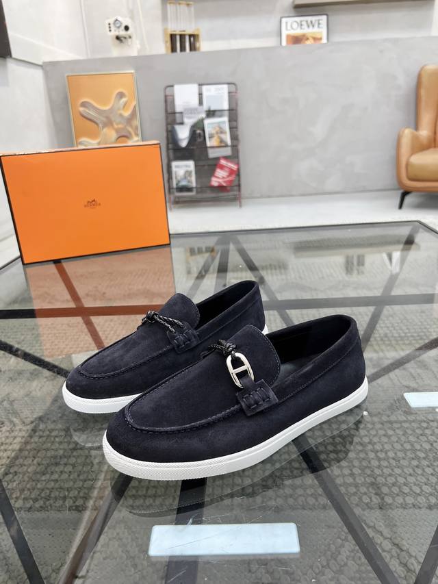H Top-Tier Reseller Ai Street-Style Men's Casual Slip-On Shoes New Arrival, Rele