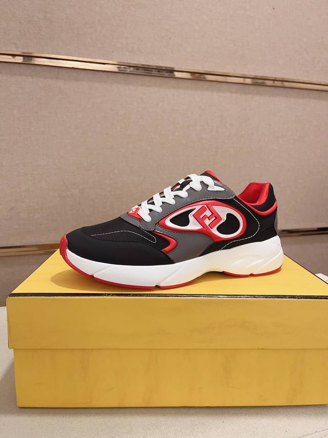Factory P Price High Version Fendi Men's Latest Casual Shoes! Available At The S
