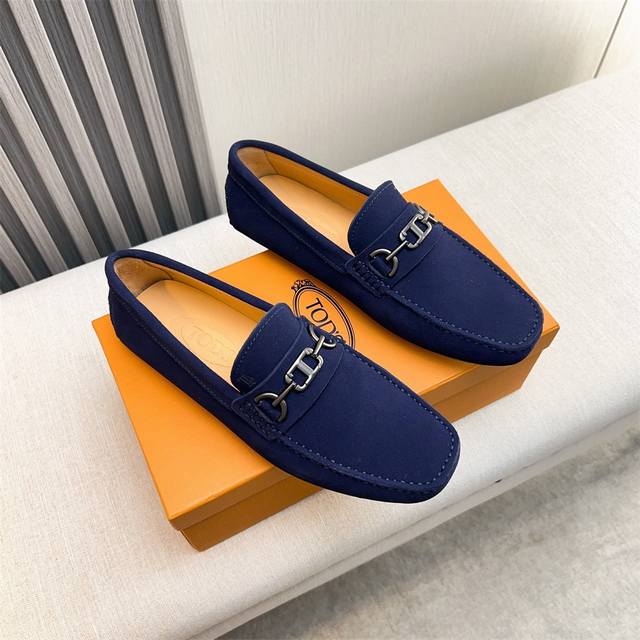 Tod's Official Website Synchronized High-End Quality, Reversed Suede Water-Dyed