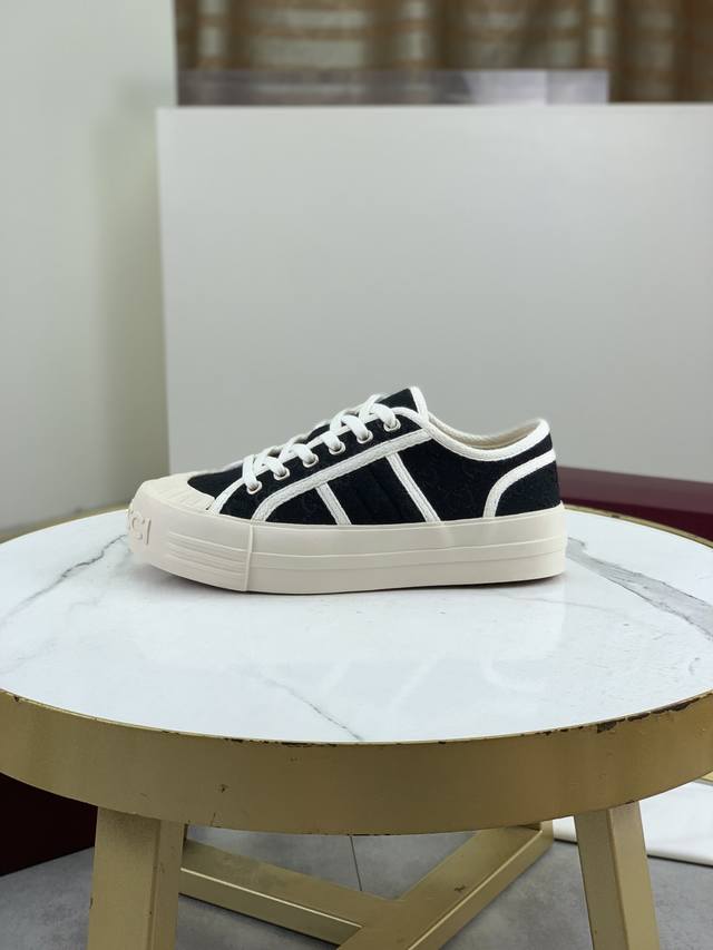 Factory P Price P Actual Price Gucci Thick-Soled Canvas Shoes For Women, High-Qu
