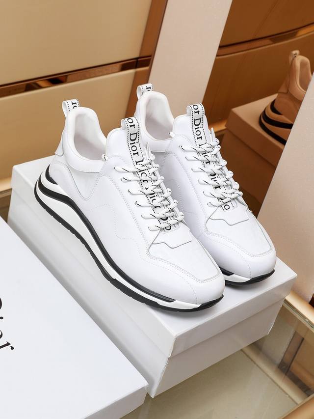 Factory Price Dior Latest Release, Italian Original Brand Emblem On Genuine Calf