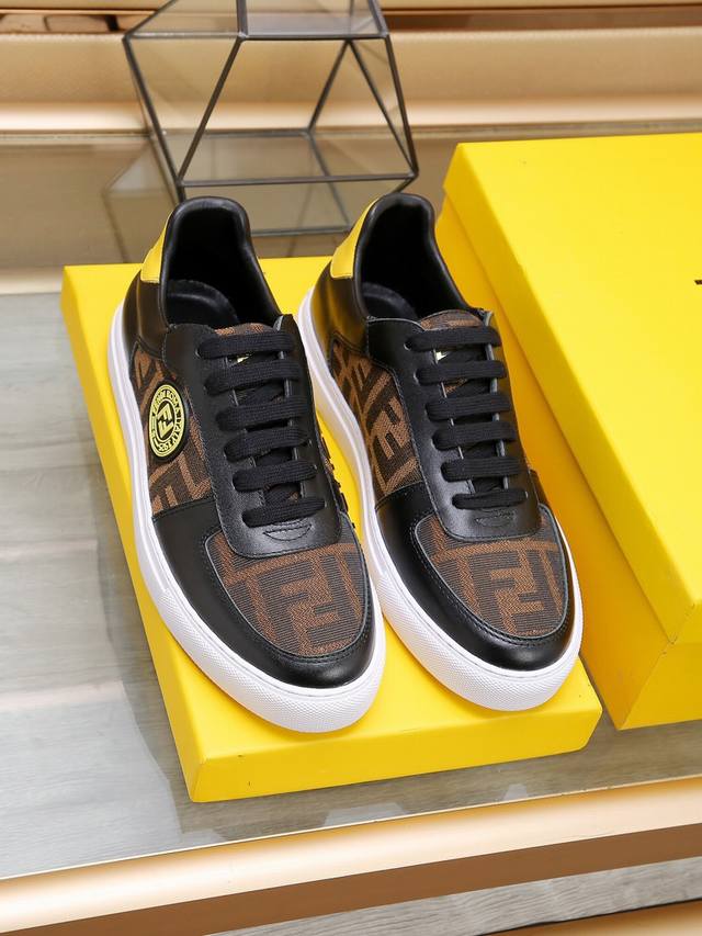 Fendi Little Monster Men's Casual Shoes: The Latest Trendy Design Sweeping The G