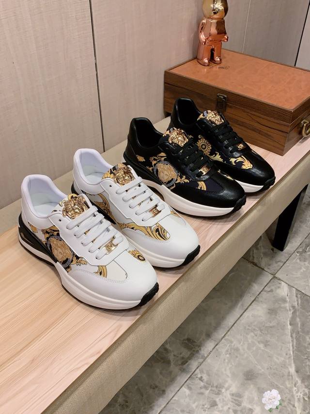 New Arrival: Factory Price Versace* Latest Bestselling Casual Shoes, Top-Tier Br