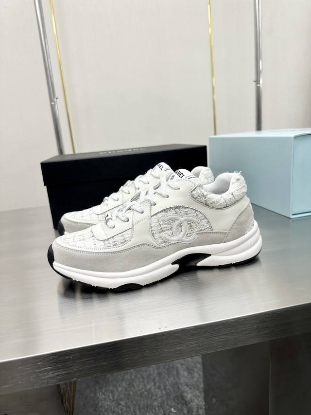 P Direct Sales Women's Shoe Factory P Chanel Chanel Top-Tier Casual Sneakers Thi
