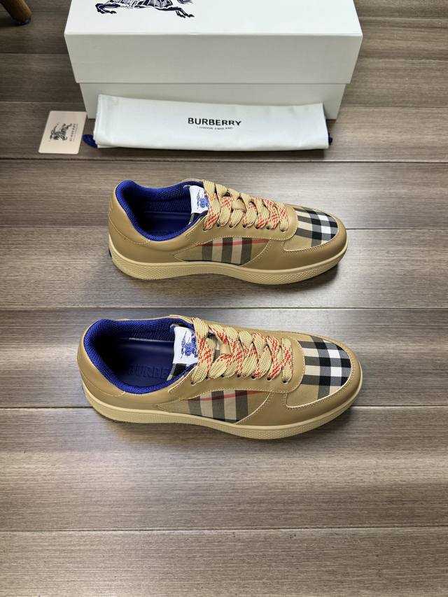 Burberry - Premium Quality - Original Design - Upper: Imported Napa Calf Leather