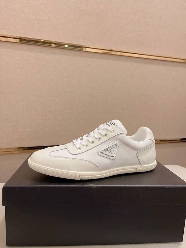 Prada Official Website Latest Casual Fashion Men's Shoes, Best-Selling Simple An
