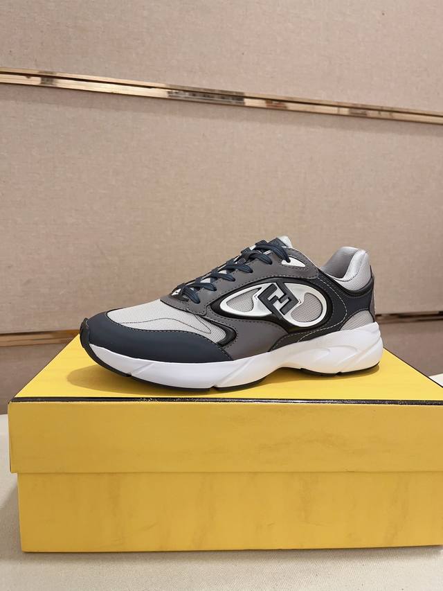 High-End Fendi Men's Latest Casual Shoes! Available Simultaneously At Official S