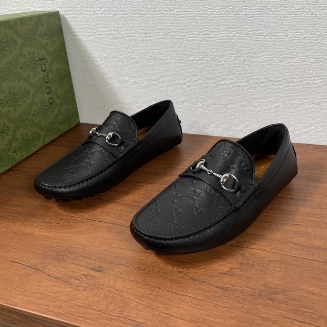 Gucci Men's Slip-On Decorative Horsebit Driving Shoes. The Horsebit Element, Ref