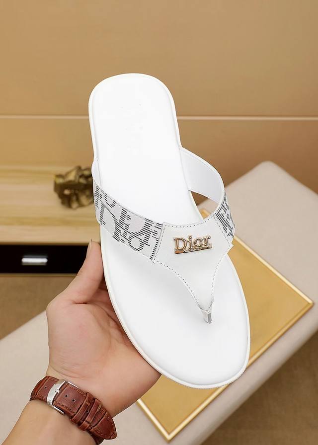 Factory Price P. High-Quality. Slippers Dior Dior Latest Men's Slippers, Officia