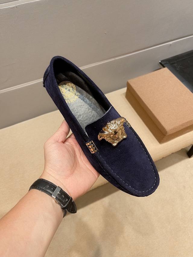 Actual Price, Verace, Upper Made Of First-Layer Italian Original Suede Cowhide +