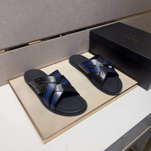 Factory Price Pp Bru ~ Men's Casual Slippers, 2025Z Store Release, Sizes: 39-45#