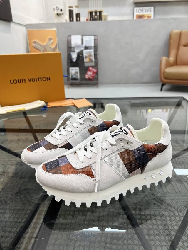 L Top-Tier Authentic Product, Street-Style Men's Casual Sneakers, With Store New