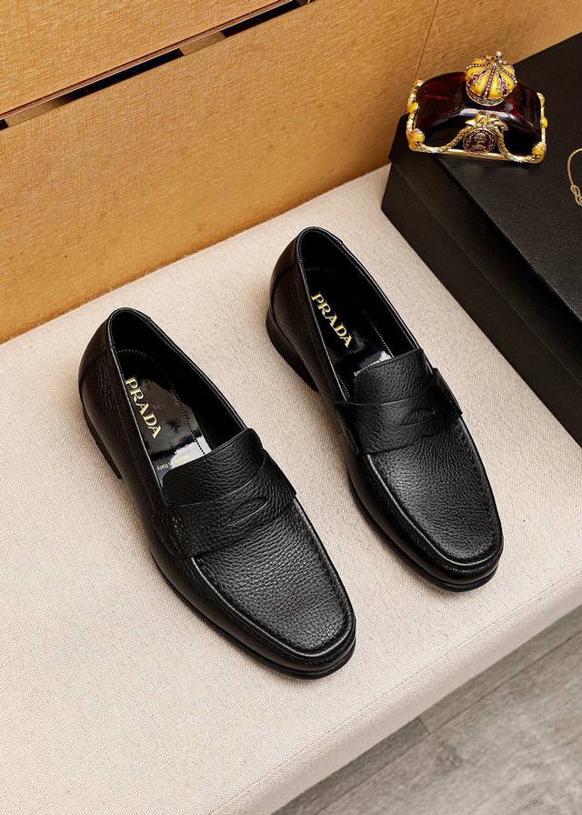 Product Brand: Prada Casual Leather Shoes Standard Sizes: 38-44, 45 Custom Made