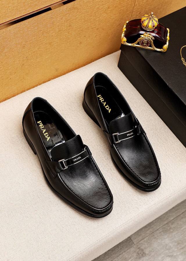 Product Trademark: Prada Casual Leather Shoes Standard Sizes: 38-44 45 Custom-Ma