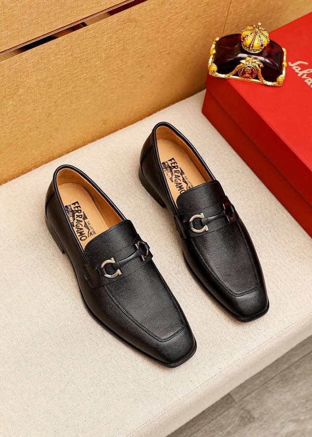 Product Trademark: Ferragamo Casual Leather Shoes Standard Sizes: 38-44 45.46 Cu
