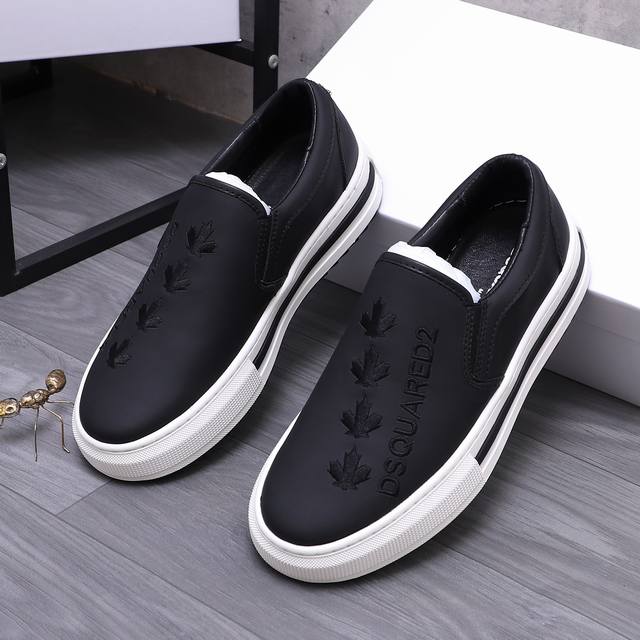 Product Trademark: Dsquared2 Couple's Casual Slip-On Shoes Standard Sizes: 35-46