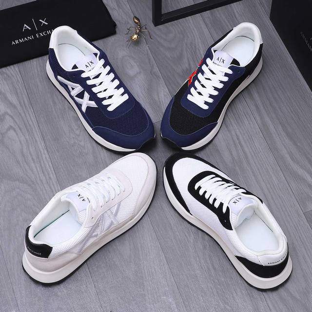 Product Trademark: Armani Casual Shoes Standard Sizes: 38-44 Product Materials: