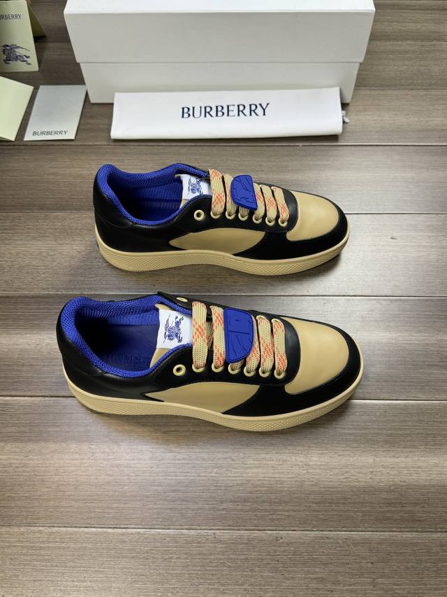 Burberry - Premium Quality Original - Upper: Imported Napa Calf Leather, Brand L
