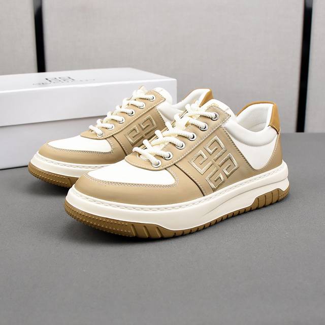 Givenchy Breathable Lace-Up Canvas Shoes, Upper Made From Comfortable Breathable
