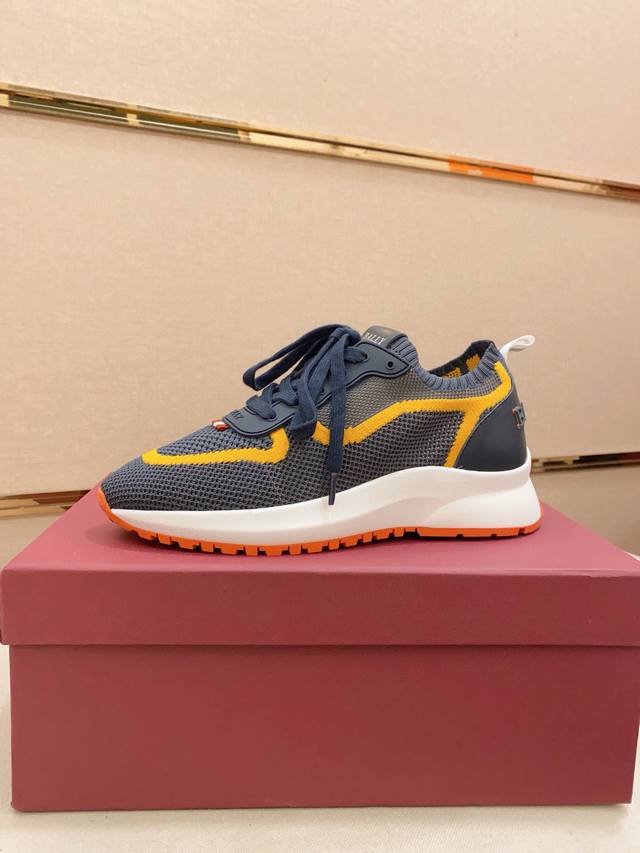 Factory P-Price B L Top-Tier Reseller, Bally's Latest Street-Style Men's Shoes,