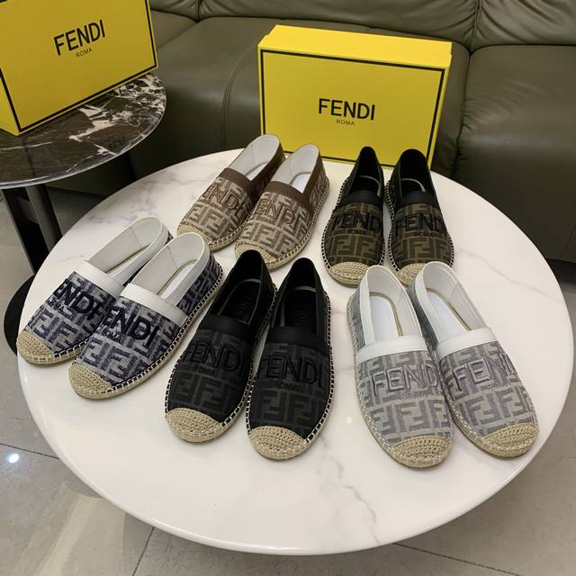 Factory P-Price, High-Quality Fendi Men's Latest One-Step Loafer Casual Shoes,: