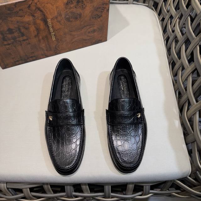 Stefano Ricci High-End Men's Formal Casual Leather Shoes | Premium And Elegant |