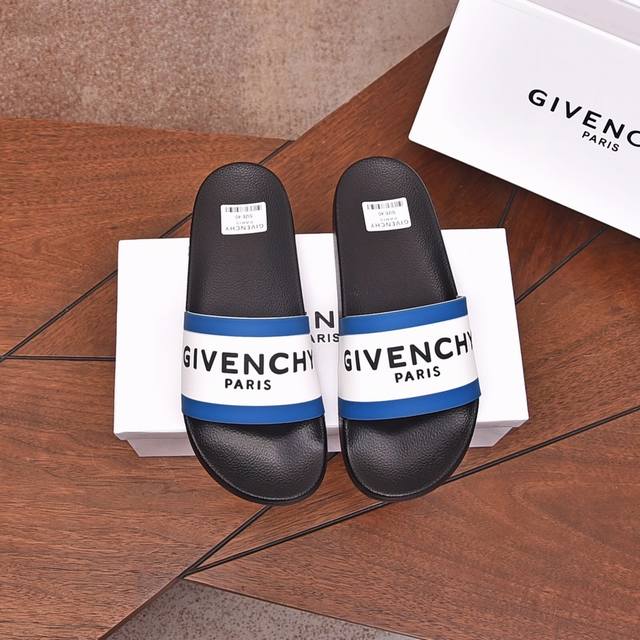 Factory Price: Givenchy Couple's Casual Slippers With Imported Drip-Coated Leath